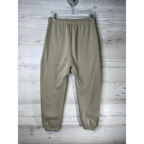 Fear Of God Essentials Pants Mens Medium Beige 100% Cotton Sweatpants Joggers - Picture 7 of 11